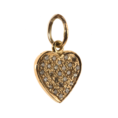 Heart Of Diamonds Charm